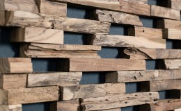 Train_landscape detail – Reclaimed wood – Recycled wood- Wonderwall Studios – wall panel