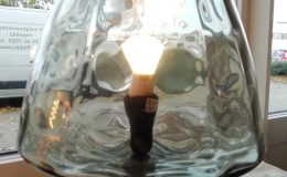 Van Kreuningen Glas Zwart Lamp